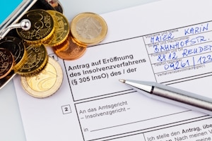 Verfahrenskosten bei der Insolvenz: Für die Stundung ist ein Antrag erforderlich.